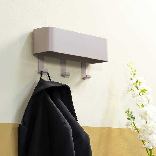 Garderobenleiste Dax Play - Metall - Kaschmir - Breite: 27 cm