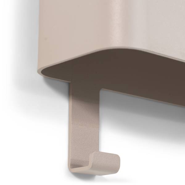 Garderobenleiste Dax Play - Metall - Kaschmir - Breite: 27 cm