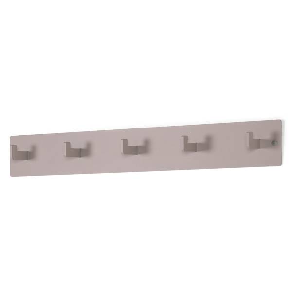 Garderobenleiste Oxnard II - Metall - Kaschmir - Breite: 50 cm