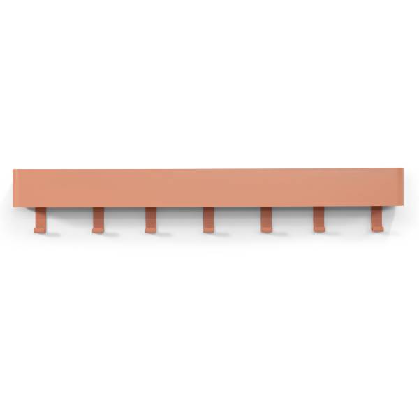 Garderobenleiste Dax Play - Metall - Apricot - Breite: 72 cm
