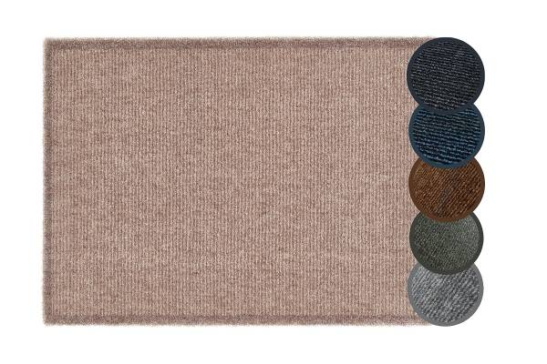 Sauberlaufmatte Gentle - Polyamid - Taupe - 39 x 58 cm
