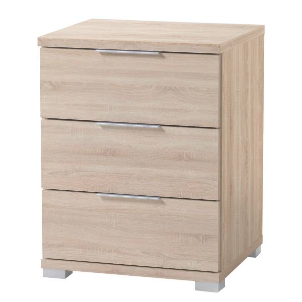 Nachtkommode Expedito - Eiche Sonoma Dekor - Höhe: 61 cm
