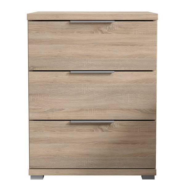 Nachtkommode Expedito - Eiche Sonoma Dekor - Höhe: 61 cm