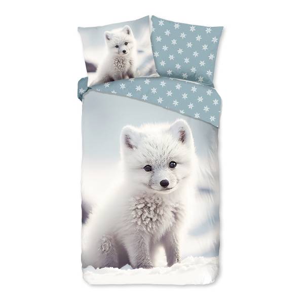 Flanell-Bettwäsche 33021 - 140 x 200/220 cm + Kissen 70 x 60 cm