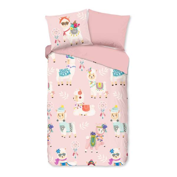 Flanell-Bettwäsche 33034 - 140 x 200/220 cm + Kissen 70 x 60 cm