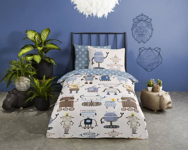 Renforcé-Bettwäsche 33012 - 140 x 200/220 cm + Kissen 70 x 60 cm