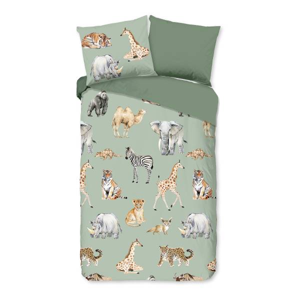 Microfaser-Bettwäsche 33089 - 140 x 200/220 cm + Kissen 70 x 60 cm