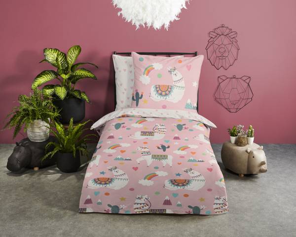 Microfaser-Bettwäsche 31104 - 135 x 200 cm + Kissen 80 x 80 cm