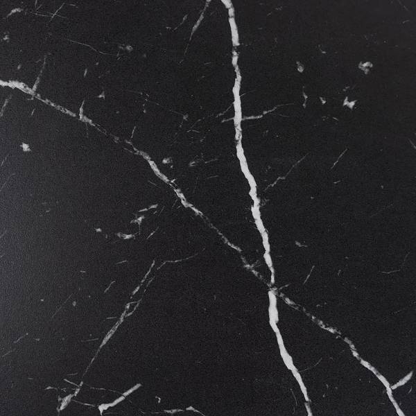 Beistelltisch Zelale 2er-Set - Marmor Schwarz Dekor