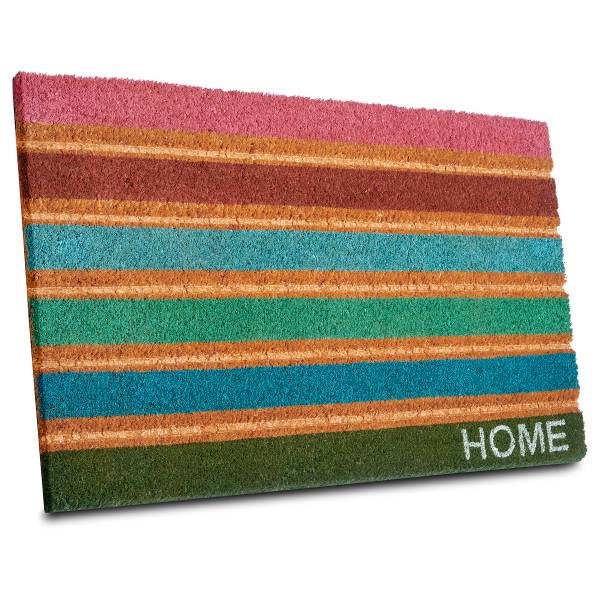 Fußmatte Mix Mats Colorful Stripes - Kokosfasern / PVC - Mehrfarbig