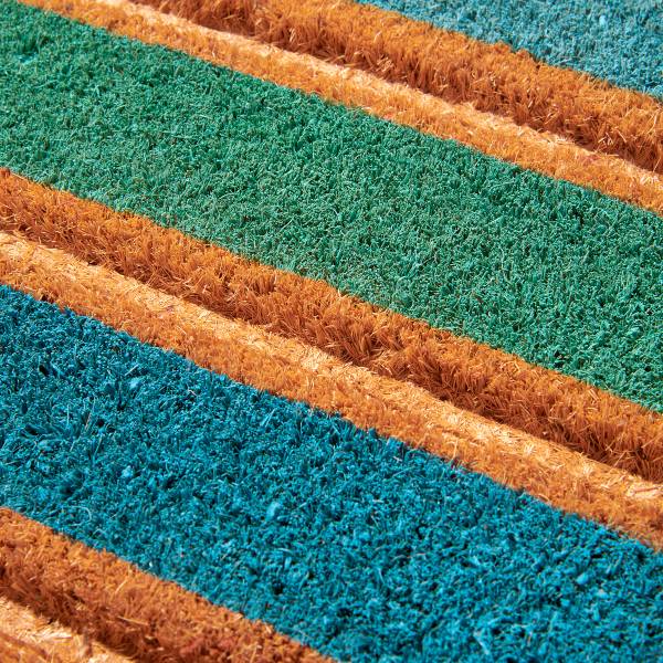 Fußmatte Mix Mats Colorful Stripes - Kokosfasern / PVC - Mehrfarbig