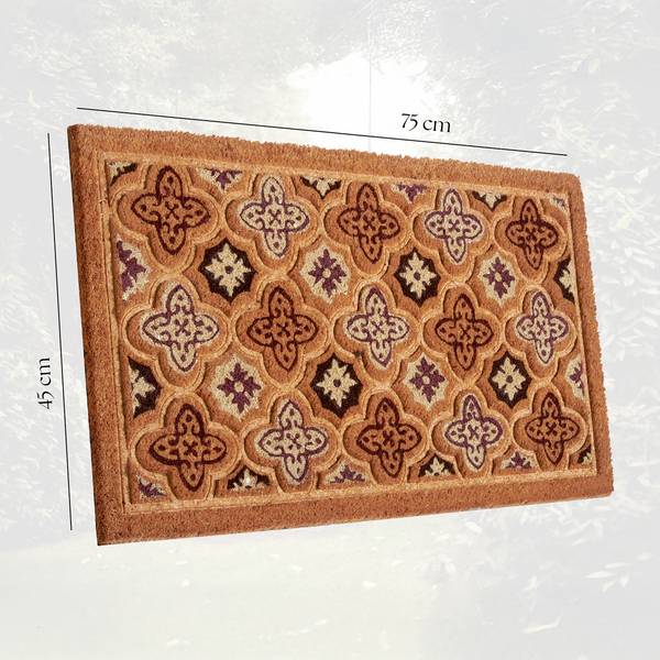 Fußmatte Mix Mats Moroccan Tiles - Kokosfasern / PVC - Braun