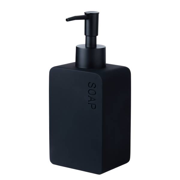 Seifenspender BASIC - Polyresin/ABS - Schwarz