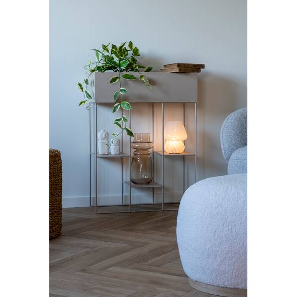 Pflanzständer Rabo - Beige - Stahl - 25 x 80 x 60 cm
