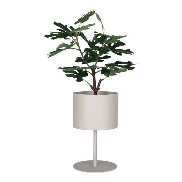 Pflanztopf Trofa - Beige - Stahl - 22 x 36 x 22 cm