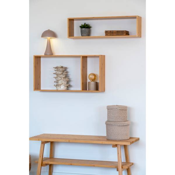 Korbset Sebal 2-teilig - Beige - Baumwollstoff