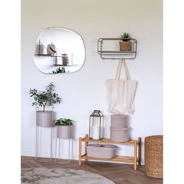 Korbset Sebal 2-teilig - Beige - Baumwollstoff