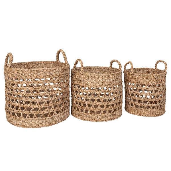 Korbset Balok 3-teilig - Braun - Andere