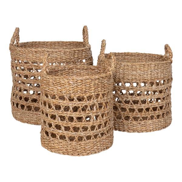Korbset Balok 3-teilig - Braun - Andere