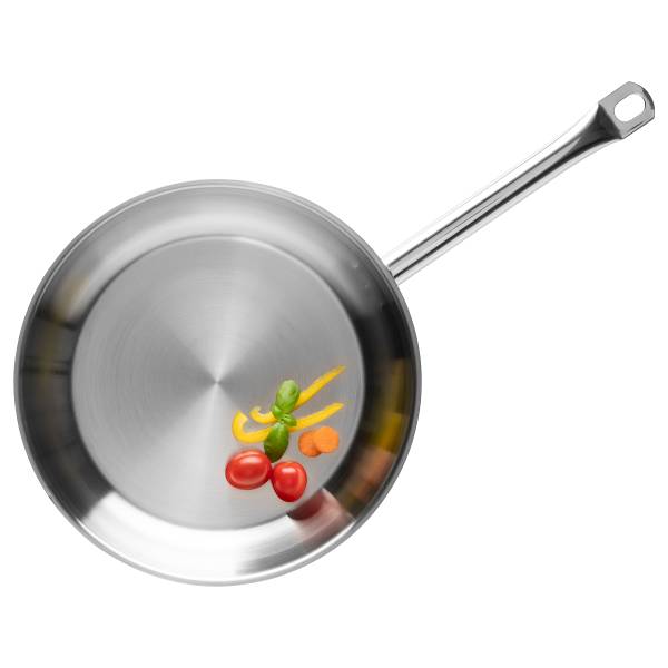 Bratpfanne Radun Typ B - Edelstahl - Silber