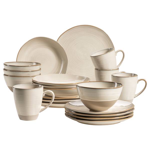 Kombiservice Ugal 20-teilig - Beige