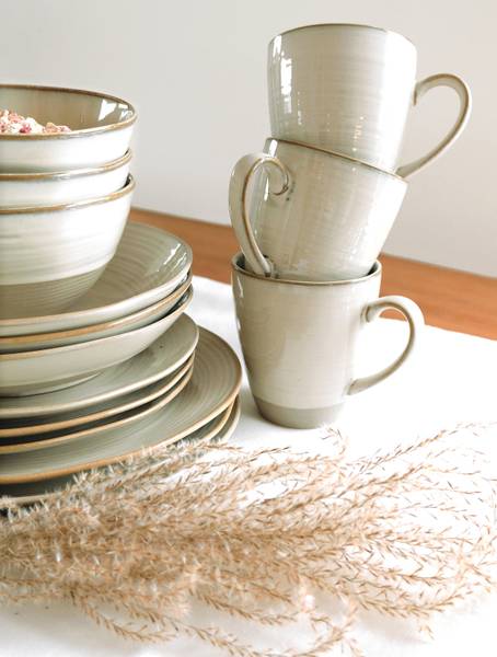 Kombiservice Ugal 20-teilig - Beige