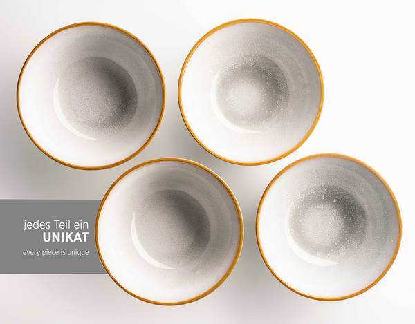 Geschirrset Derti 20-teilig - Multicolor - Keramik - 33 x 39 x 46 cm