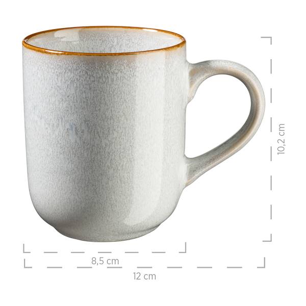 Geschirrset Derti 20-teilig - Multicolor - Keramik - 33 x 39 x 46 cm