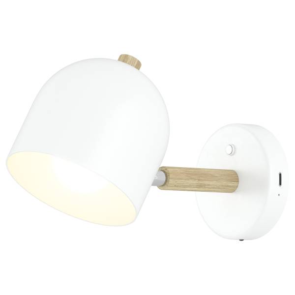 Akku-Wandleuchte REA - 3-Stufen-Dimmer - inkl. Fernbedienung
