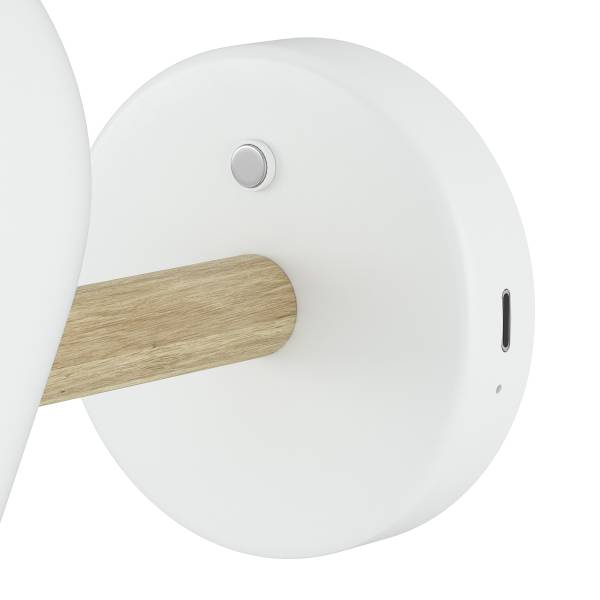 Akku-Wandleuchte REA - 3-Stufen-Dimmer - inkl. Fernbedienung