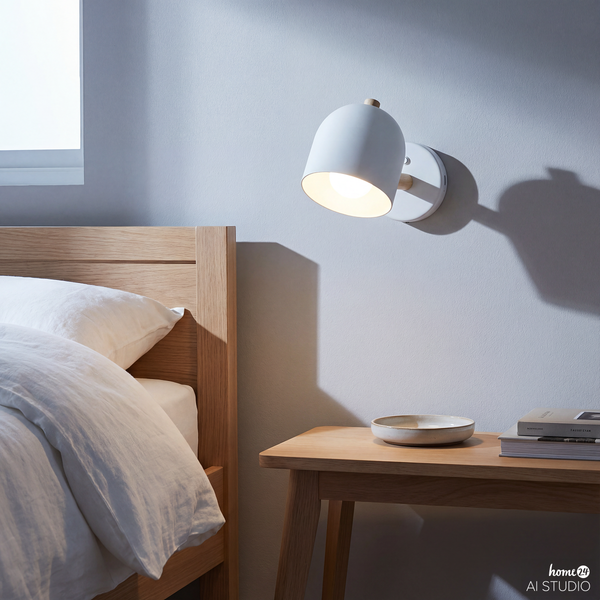 Akku-Wandleuchte REA - 3-Stufen-Dimmer - inkl. Fernbedienung