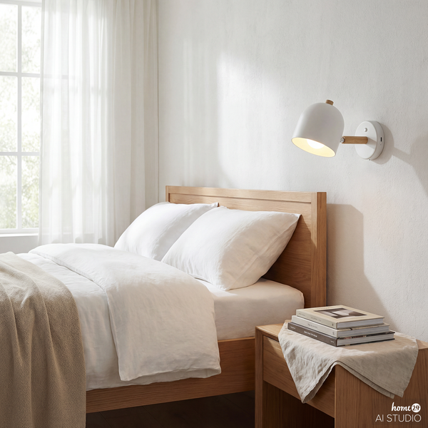 Akku-Wandleuchte REA - 3-Stufen-Dimmer - inkl. Fernbedienung
