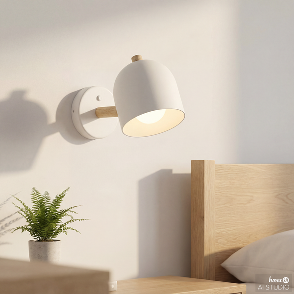 Akku-Wandleuchte REA - 3-Stufen-Dimmer - inkl. Fernbedienung