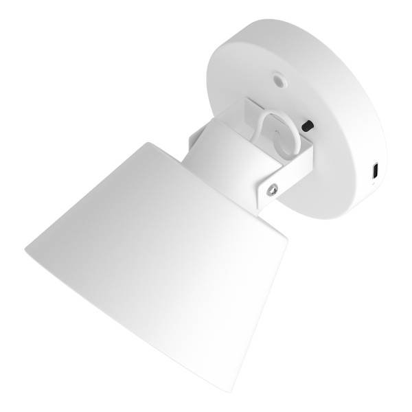 Akku-Wandleuchte SMI - 3-Stufen-Dimmer - inkl. Fernbedienung - Weiß