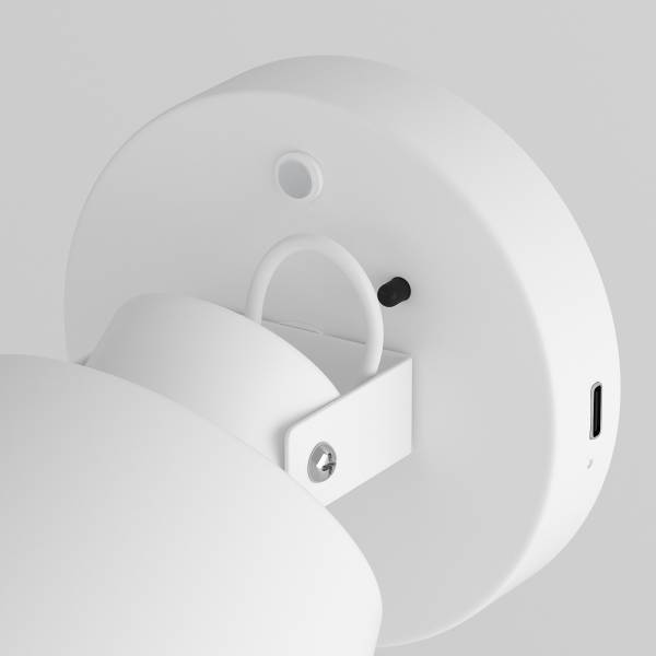 Akku-Wandleuchte SMI - 3-Stufen-Dimmer - inkl. Fernbedienung - Weiß