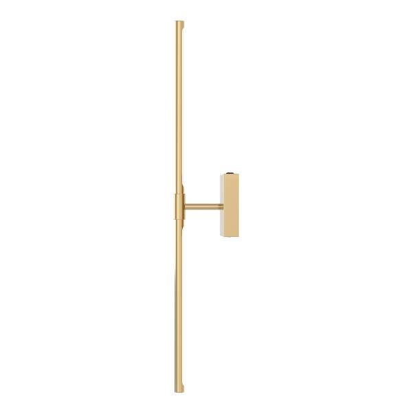 Akku-Wandleuchte ONS - 3-Stufen-Dimmer - inkl. Fernbedienung - Messing