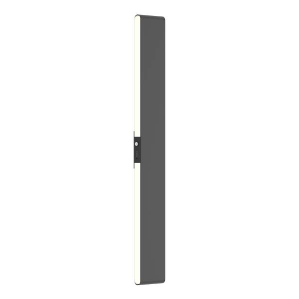 Akku-Wandleuchte KRIM - Dimmbar - inkl. Fernbedienung - Schwarz - Höhe: 47 cm