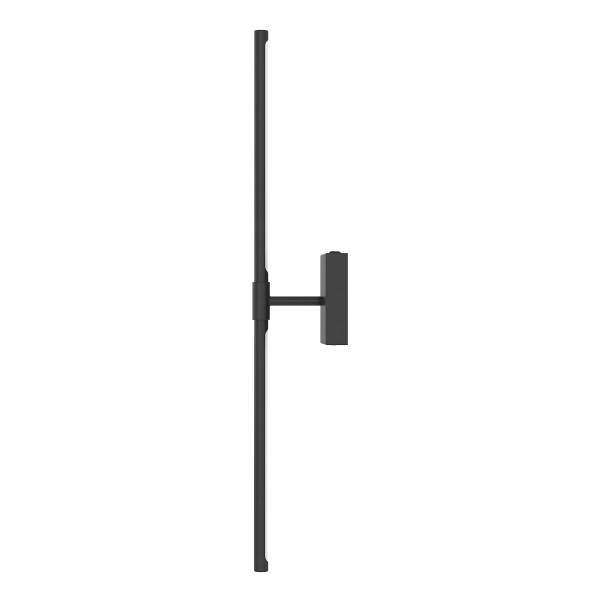 Akku-Wandleuchte ONS - 3-Stufen-Dimmer - inkl. Fernbedienung - Schwarz