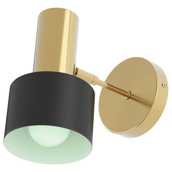 Wandleuchte AHMA mit Akku-Leuchtmittel - RGB-Leuchtmittel - inkl. Fernbedienung
