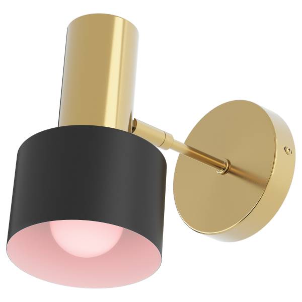 Wandleuchte AHMA mit Akku-Leuchtmittel - RGB-Leuchtmittel - inkl. Fernbedienung