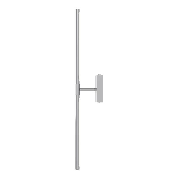 Akku-Wandleuchte ONS - 3-Stufen-Dimmer - inkl. Fernbedienung - Silber