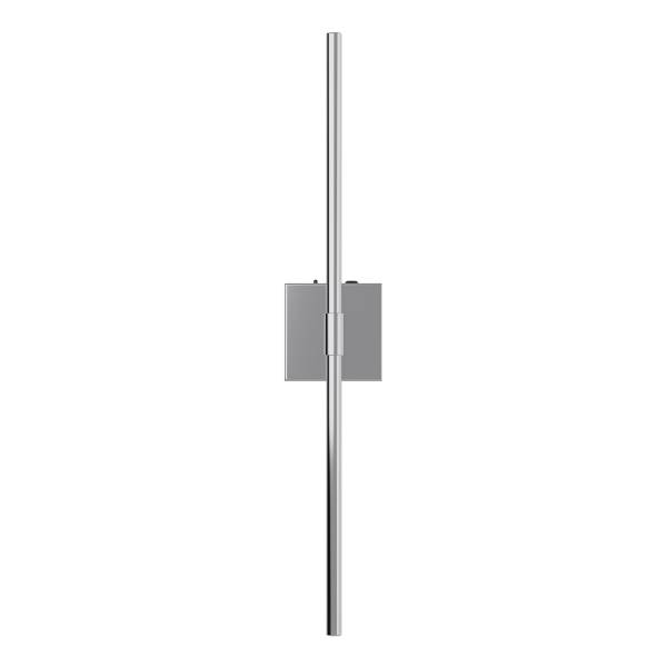 Akku-Wandleuchte ONS - 3-Stufen-Dimmer - inkl. Fernbedienung - Silber