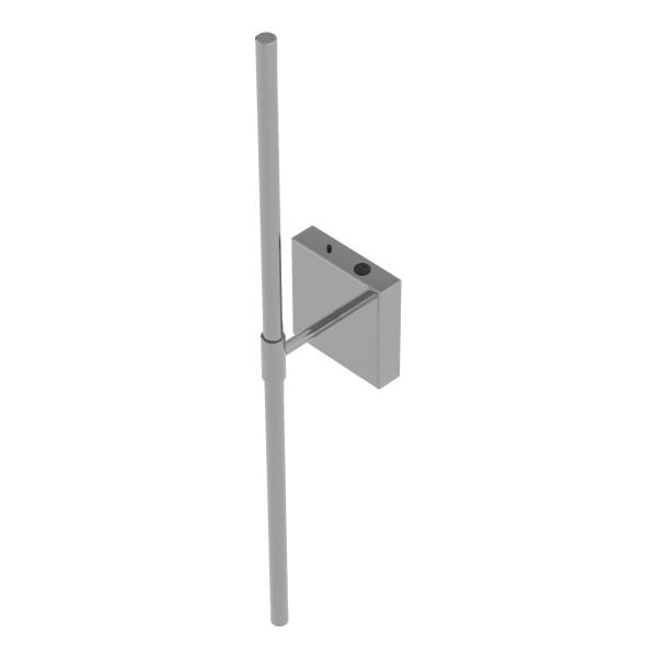 Akku-Wandleuchte ONS - 3-Stufen-Dimmer - inkl. Fernbedienung - Silber