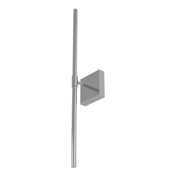 Akku-Wandleuchte ONS - 3-Stufen-Dimmer - inkl. Fernbedienung - Silber