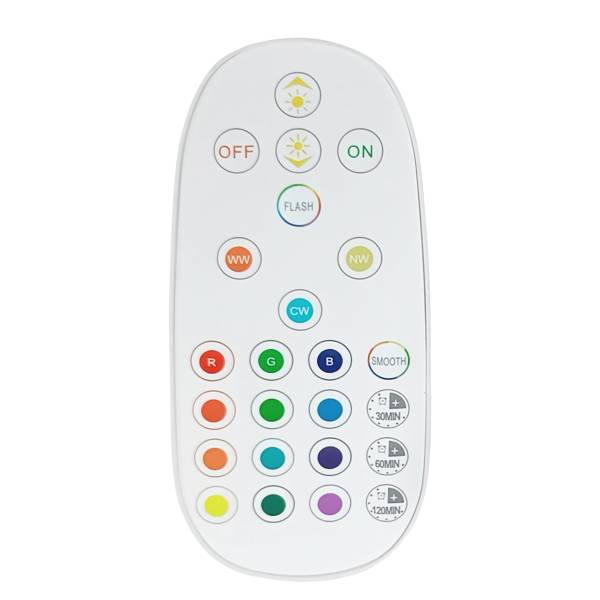 Wandleuchte TRACT mit Akku-Leuchtmittel - RGB-Leuchtmittel - inkl. Fernbedienung