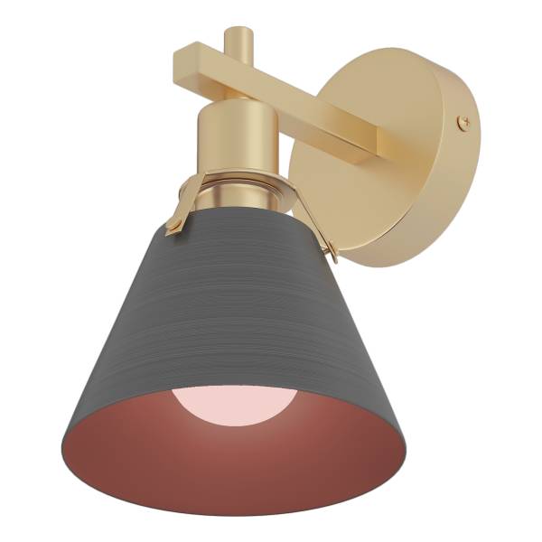 Wandleuchte SHAN mit Akku-Leuchtmittel - RGB-Leuchtmittel - inkl. Fernbedienung