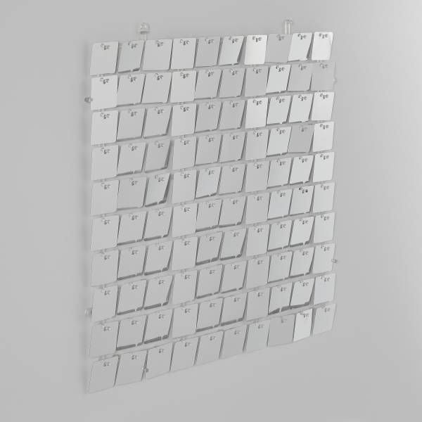 Wanddekoration DISCO 4er-Set - Kunststoff
