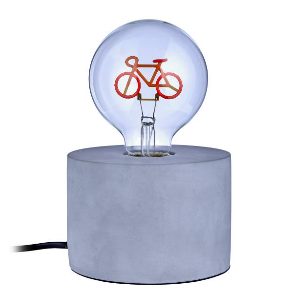 LED Glühlampe BRIGHT LIGHT - Glas - Gelb
