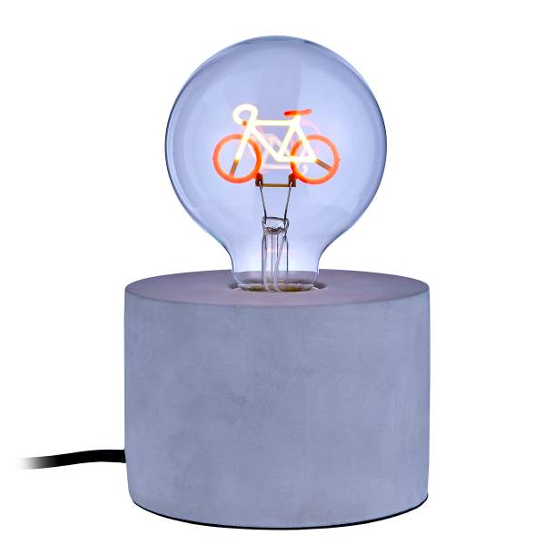 LED Glühlampe BRIGHT LIGHT - Glas - Gelb