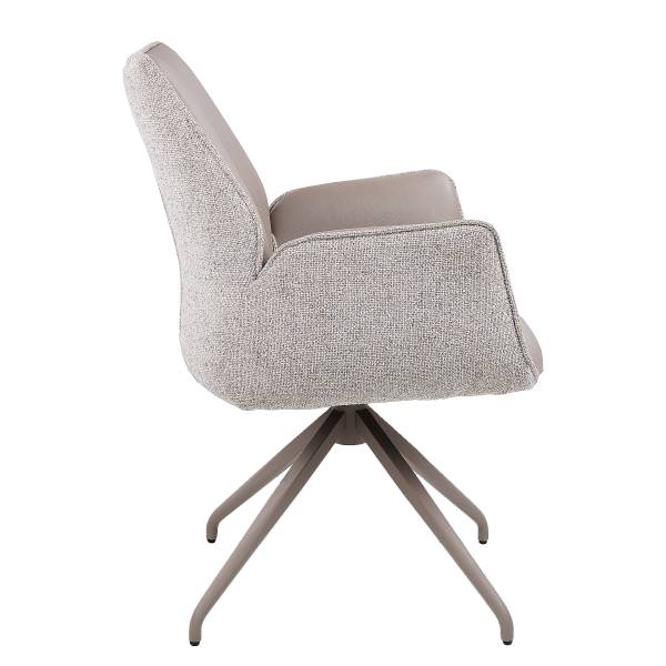 Armlehnenstuhl KITONO 2er-Set - Beige